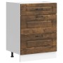 Mueble bajo de cocina Kalmar de madera ingeniería roble ahumado von , Küchenschränke - Ref: Foro24-854284, Preis: 111,38 €, R...