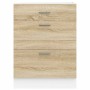 Mueble bajo de cocina de madera de ingeniería de roble sonoma de , Armarios de cocina - Ref: Foro24-854252, Precio: 105,05 €,...