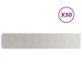 Bordes para césped 30 uds 20x103 cm acero inoxidable von , Garteneinfassung und Einfassung - Ref: Foro24-860164, Preis: 212,5...