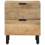 Mesitas de noche 2 uds madera maciza de mango marrón 40x33x46cm by , Nightstands - Ref: Foro24-4017719, Price: 154,26 €, Disc...