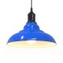 Lámpara colgante regulable en altura E27 oscuro brillante Ø31cm by , Lamps - Ref: Foro24-4103436, Price: 32,28 €, Discount: %