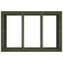 Jardinera acero verde oliva 120x80x80 cm de , Maceteros y jardineras - Ref: Foro24-860790, Precio: 127,17 €, Descuento: %
