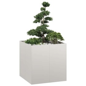 Jardinera 80x80x80 cm acero inoxidable by , Pots and planters - Ref: Foro24-860784, Price: 165,66 €, Discount: %