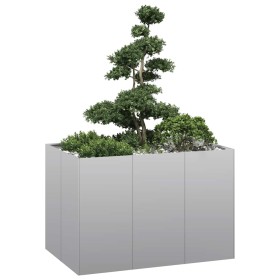 Jardinera 120x80x80 cm de acero galvanizado von , Töpfe und Pflanzgefäße - Ref: Foro24-860792, Preis: 110,32 €, Rabatt: %