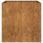 Jardinera oxidada 80x80x80 cm acero corten von , Töpfe und Pflanzgefäße - Ref: Foro24-860786, Preis: 121,30 €, Rabatt: %