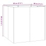 Jardinera oxidada 80x80x80 cm acero corten von , Töpfe und Pflanzgefäße - Ref: Foro24-860786, Preis: 121,30 €, Rabatt: %