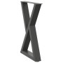 Patas de mesa de comedor 2 uds acero antracita 50x(72-73,3) cm de , Patas para mesas - Ref: Foro24-4012718, Precio: 101,57 €,...