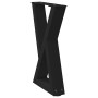 Patas de mesa de centro 2uds acero negro 28x(42-43,3) cm by , Table legs - Ref: Foro24-4012696, Price: 59,67 €, Discount: %