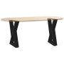 Patas de mesa de centro 2uds acero negro 28x(42-43,3) cm by , Table legs - Ref: Foro24-4012696, Price: 59,67 €, Discount: %