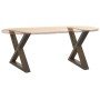 Patas mesa de centro 2 uds acero natural 60x(42-43,3) cm acero by , Table legs - Ref: Foro24-4012711, Price: 84,65 €, Discoun...