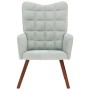 Silla de relajación de terciopelo gris claro von , Sessel - Ref: Foro24-4016810, Preis: 121,47 €, Rabatt: %