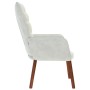 Silla de relajación de terciopelo gris claro von , Sessel - Ref: Foro24-4016810, Preis: 121,47 €, Rabatt: %