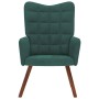 Sillón de relax de terciopelo verde oscuro von , Sessel - Ref: Foro24-4016812, Preis: 114,31 €, Rabatt: %