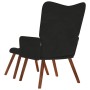 Sillón de relax con reposapiés terciopelo negro von , Sessel - Ref: Foro24-4016827, Preis: 104,91 €, Rabatt: %