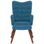 Sillón de relax con reposapiés terciopelo azul von , Sessel - Ref: Foro24-4016831, Preis: 123,87 €, Rabatt: %