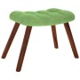 Mecedora con taburete de terciopelo verde claro von , Schaukelstühle - Ref: Foro24-4016846, Preis: 140,30 €, Rabatt: %