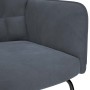 Mecedora con taburete de terciopelo gris oscuro von , Schaukelstühle - Ref: Foro24-4016844, Preis: 143,45 €, Rabatt: %