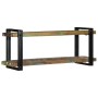 Estante de pared multicolor de madera maciza reciclada von , CD- und DVD-Speicher - Ref: Foro24-4017489, Preis: 103,62 €, Rab...