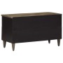 Mueble de TV madera maciza de mango negro 80x33x46 cm von , TV-Möbel - Ref: Foro24-4017809, Preis: 84,17 €, Rabatt: %