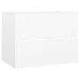 Waschbeckenschrank aus Sperrholz weiß 60x38,5x45 cm von vidaXL, Badezimmermöbel - Ref: Foro24-804737, Preis: 51,63 €, Rabatt: %