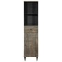 Mueble de baño madera maciza de mango 38x33x160 cm von , Badezimmermöbel - Ref: Foro24-4017814, Preis: 152,68 €, Rabatt: %