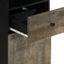 Mueble de baño madera maciza de mango 38x33x160 cm de , Muebles de baño - Ref: Foro24-4017814, Precio: 155,69 €