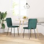 Sillas de comedor 2 unidades terciopelo verde oscuro von , Essstühle - Ref: Foro24-4101211, Preis: 85,96 €, Rabatt: %