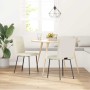 Sillas de comedor 2 unidades terciopelo crema von , Essstühle - Ref: Foro24-4101218, Preis: 87,51 €, Rabatt: %