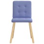 Sillas de comedor 2 uds tela azul jeans by , dining chairs - Ref: Foro24-4101078, Price: 79,09 €, Discount: %
