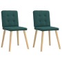 Sillas de comedor 2 unidades tela verde oscuro von , Essstühle - Ref: Foro24-4101073, Preis: 100,58 €, Rabatt: %