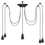 Lámpara colgante con 6 portalámparas E27 metal negro von , Lampen - Ref: Foro24-4103455, Preis: 38,99 €, Rabatt: %