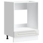 Mueble de horno Kalmar alto brillo blanco madera reconstituida von , Küchenschränke - Ref: Foro24-853519, Preis: 75,95 €, Rab...
