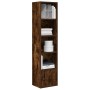 Estantería madera de ingeniería roble ahumado 31x24x127 cm by , Bookcases and shelves - Ref: Foro24-860350, Price: 53,94 €, D...