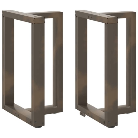 Patas mesa comedor forma T 2uds acero natural 50x35x(72-73)cm de , Patas para mesas - Ref: Foro24-4013051, Precio: 121,71 €, ...