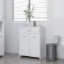 Armario de baño madera contrachapada blanco 60x33x80 cm de vidaXL, Muebles de baño - Ref: Foro24-805024, Precio: 72,47 €, Des...