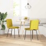 Sillas de comedor 2 unidades terciopelo amarillo von , Essstühle - Ref: Foro24-4101251, Preis: 92,13 €, Rabatt: %