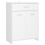 Badezimmerschrank aus weißem Sperrholz, 60 x 33 x 80 cm von vidaXL, Badezimmermöbel - Ref: Foro24-805024, Preis: 68,16 €, Rab...