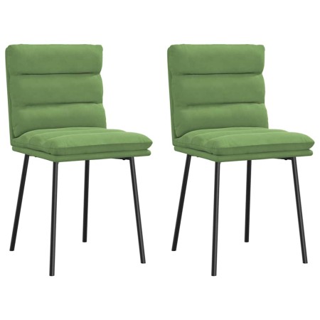 Sillas de comedor 2 unidades terciopelo verde claro von , Essstühle - Ref: Foro24-4101285, Preis: 96,17 €, Rabatt: %