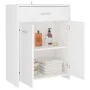 Badezimmerschrank aus weißem Sperrholz, 60 x 33 x 80 cm von vidaXL, Badezimmermöbel - Ref: Foro24-805024, Preis: 71,32 €, Rab...