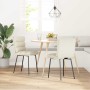 Sillas de comedor 2 unidades terciopelo crema von , Essstühle - Ref: Foro24-4101291, Preis: 97,33 €, Rabatt: %