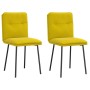 Sillas de comedor 2 unidades terciopelo amarillo von , Essstühle - Ref: Foro24-4101316, Preis: 87,81 €, Rabatt: %