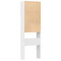 Armario de lavadora madera ingeniería blanco 64x24x190 cm von , Zubehör für Waschmaschinen und Trockner - Ref: Foro24-859127,...