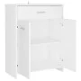 Armario de baño madera contrachapada blanco 60x33x80 cm de vidaXL, Muebles de baño - Ref: Foro24-805024, Precio: 72,47 €, Des...