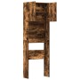 Armario lavadora madera ingeniería roble ahumado 64x24x190 cm von , Zubehör für Waschmaschinen und Trockner - Ref: Foro24-859...