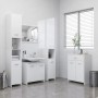 Badezimmerschrank aus weißem Sperrholz, 60 x 33 x 80 cm von vidaXL, Badezimmermöbel - Ref: Foro24-805024, Preis: 68,16 €, Rab...