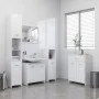 White plywood bathroom cabinet 60x33x80 cm by vidaXL, Bathroom furniture - Ref: Foro24-805024, Price: 72,47 €, Discount: %