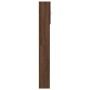 Armario de lavadora madera ingeniería roble marrón 64x24x190 cm von , Zubehör für Waschmaschinen und Trockner - Ref: Foro24-8...