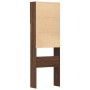 Armario de lavadora madera ingeniería roble marrón 64x24x190 cm von , Zubehör für Waschmaschinen und Trockner - Ref: Foro24-8...