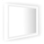 Weißer LED-Badezimmerspiegel aus Acryl, 60 x 8,5 x 37 cm von vidaXL, Badezimmerwaschtische - Ref: Foro24-804916, Preis: 45,79...