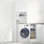 Armario lavadora madera ingeniería blanco brillante 64x24x190cm by , Accessories for washing machines and dryers - Ref: Foro2...